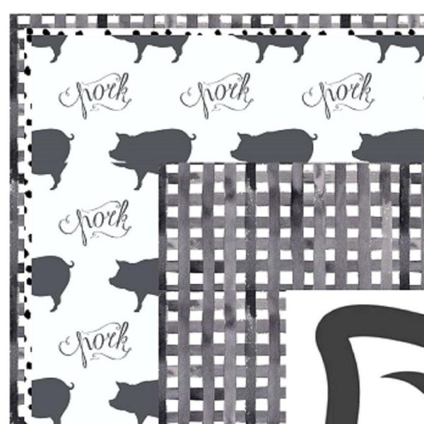 Cool Pig With Sunglasses Wall Hanging 42  x 42  Hot on Sale - Image 3