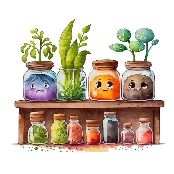 Grumpy Vegetables Scene #3 Fabric Panel Supply