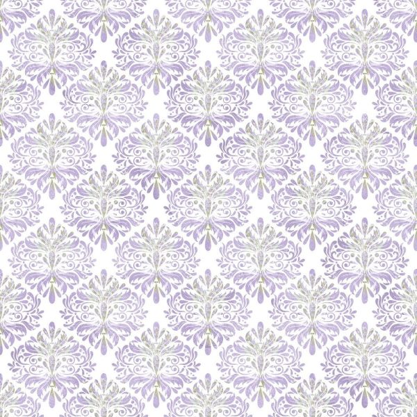 Watercolor Dourado Adamascado Fabric Discount