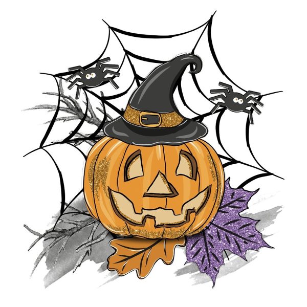 Happy Halloween Scene #4 Fabric For Discount