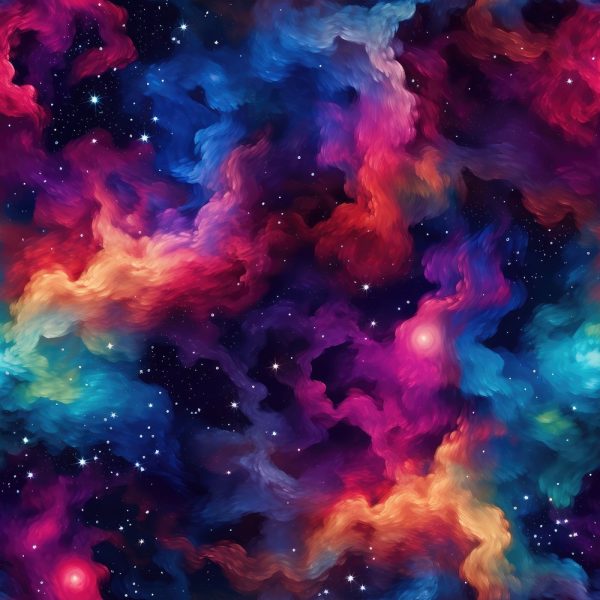 Galaxy Gazing Pattern #9 Fabric Cheap