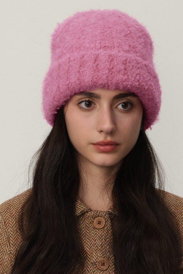 Hazel Blues® |  Solid Color Thermal Knit Hat Online Hot Sale - Image 3